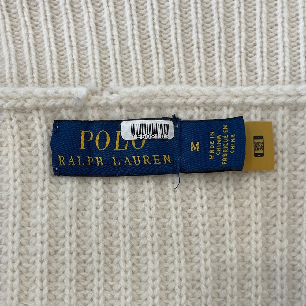 Polo Ralph Lauren Off the Shoulder Pullover, M - Picture 2 of 9